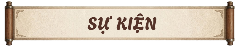 danh sách sự kiện